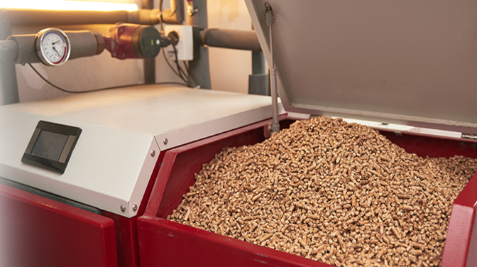 Pelletheizung