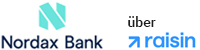 Logo: Nordax Bank über raisin