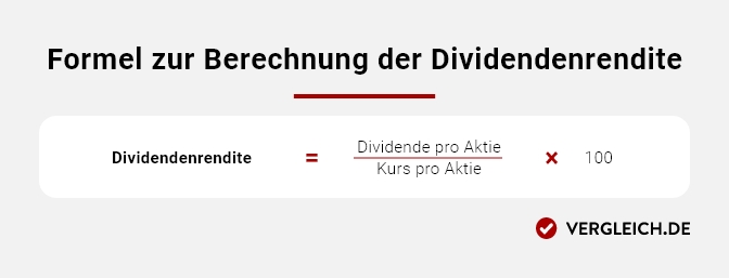 Formel zur Berechnung der Dividendenrendite