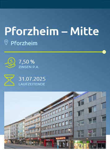 Anlagemöglichkeit für Bergfürst (Immobilien Investmenst)